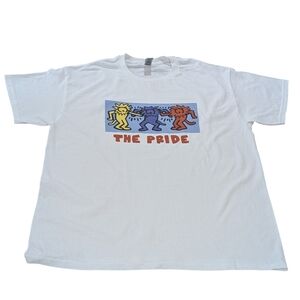 Keith Haring The Heritage Vintage T-shirt Men's Large 1990s Y2K Street Style